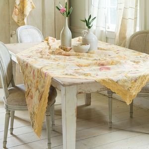 April Cornell Tablecloth Beckoning Bocas Linen NWT